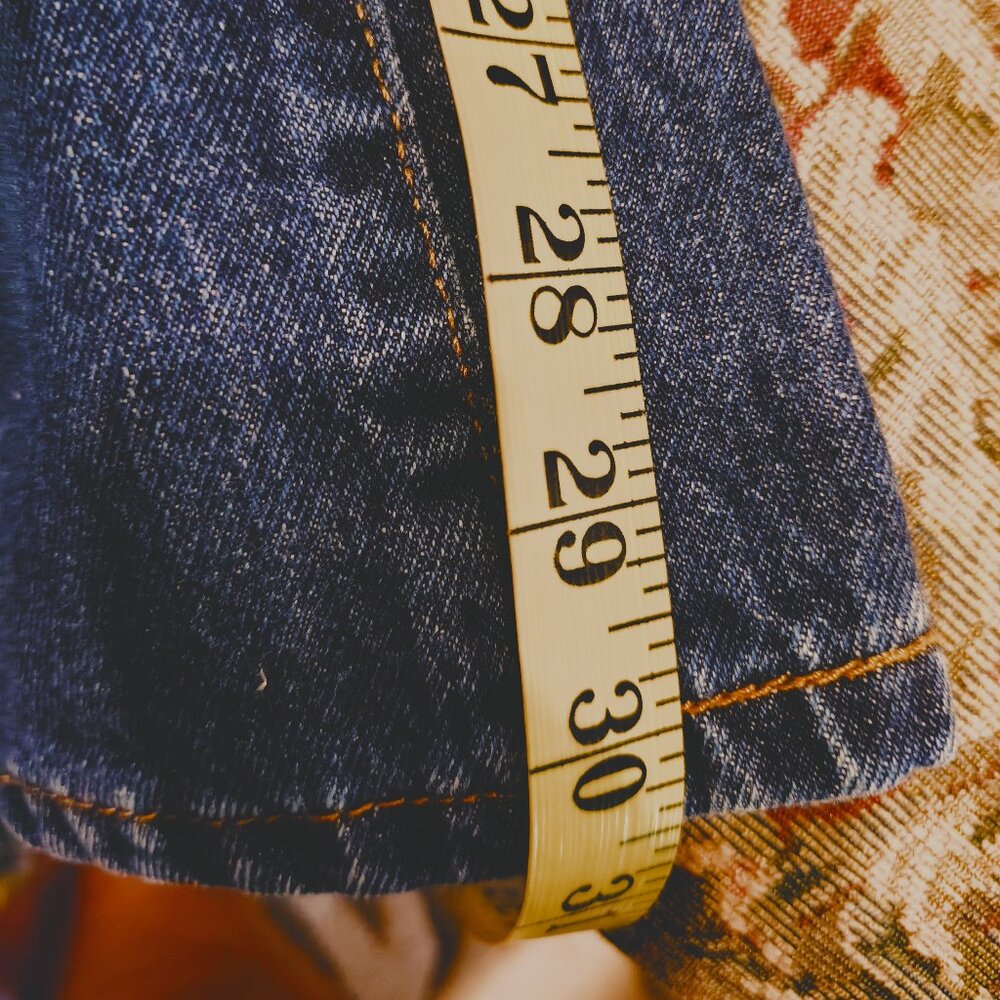 Levi's Men's 517 Bootcut Mid Rise Regular Fit Boot Cut Jeans - Dark Stonewash - Picture 7 of 10